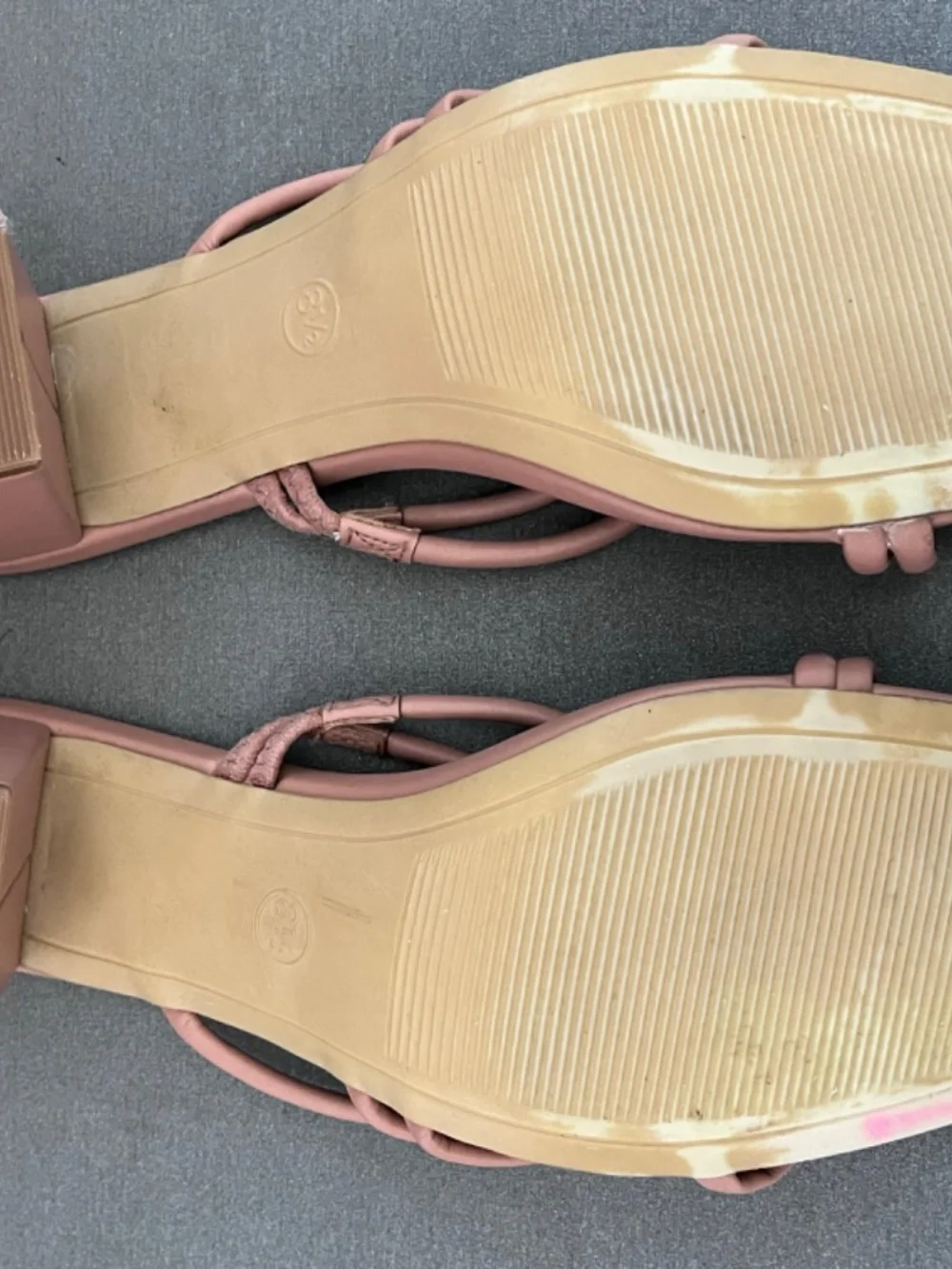 A. New Day Women's Blakely Pink Mule Heels Size 8.5
